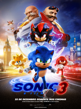 Sonic the Hedgehog 3 2024 Poster